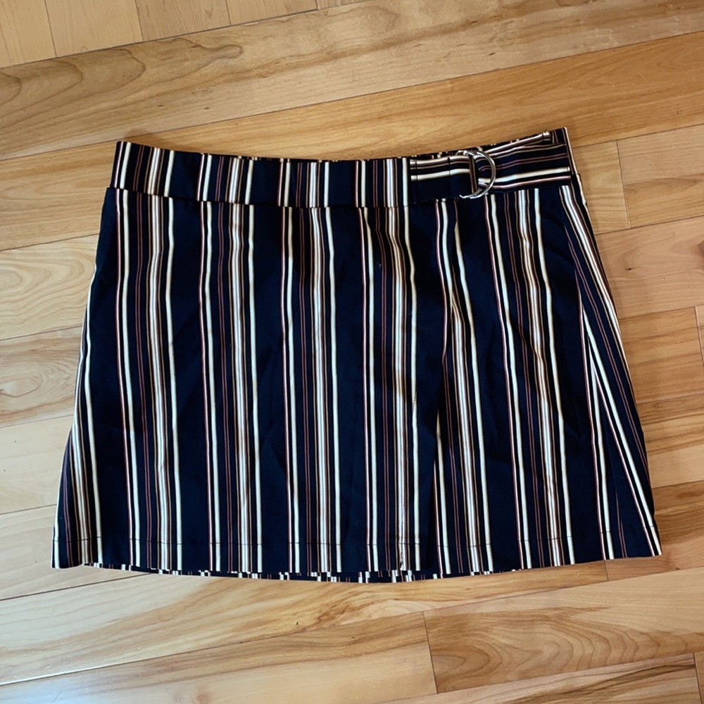 Joe B. Striped Mini Skirt